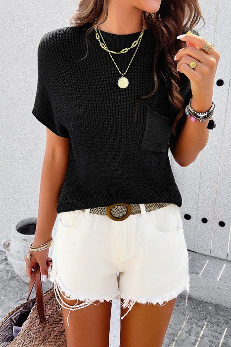 Love Kuza Off Duty Knit Top