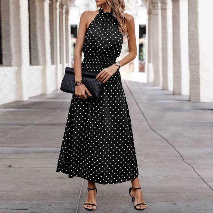 Love Kuza Dotty Delight Maxi Dress