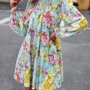  Love Kuza Smocked Flora Tiered Dress