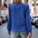  Love Kuza Braided Textured Pullover