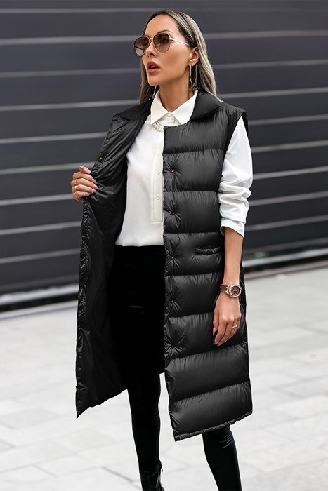 Love Kuza City Luxe Puffer Vest