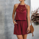  SALE!  Last Piece - Size M & XL -Love Kuza Meadow Lace Romper