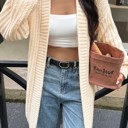  Love Kuza Weekend Comfort Chunky Rib Cardigan