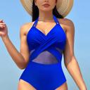  Love Kuza Tidal Mesh One-Piece