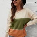  SALE! - Size L - only - Love Kuza Colorblock Long Sleeve Sweater