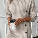  Love Kuza Cozy Buttoned Turtleneck