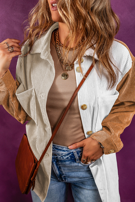 Love Kuza - Harvest Blend Corduroy Shacket