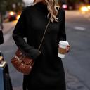  Love Kuza Chunky Turtleneck Sweater Dress