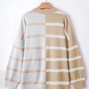  Love Kuza - Sandstone Harmony Stripe Knit Top
