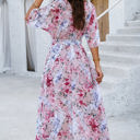  Love Kuza Garden Glow Maxi Wrap Dress