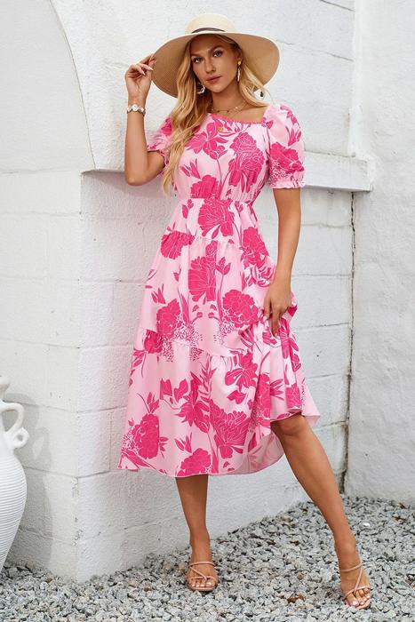 SALE!   - Size L - only - Love Kuza Melody Blossoms Tiered Dress
