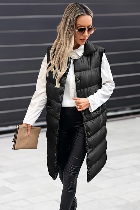 Love Kuza City Luxe Puffer Vest