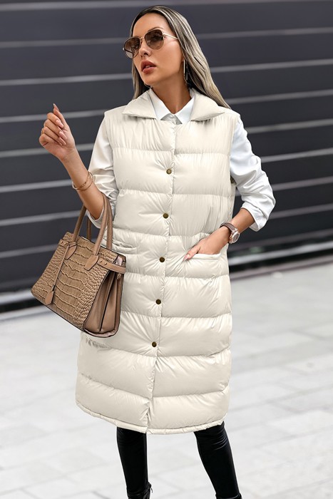 Love Kuza City Luxe Puffer Vest