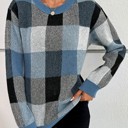  Love Kuza Checkmate Light Knitted Sweater