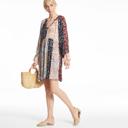  SALE!  Last Piece - Size S - only - Love Kuza Floral Doll Stitch Dress