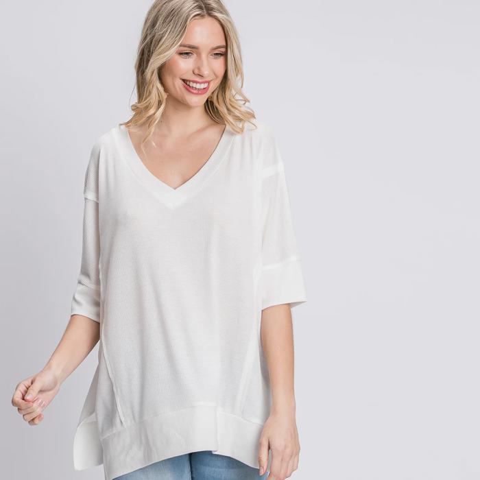 Love Kuza Lovely Lightweight Thermal Top - Size S - only -