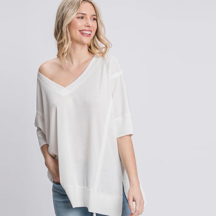 Love Kuza Lovely Lightweight Thermal Top - Size S - only -