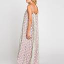  SALE!  Last Piece - Size S - only - Love Kuza Lovely Mix Print Sleeveless Maxi Dress