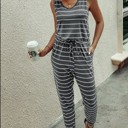  Love Kuza Stripe & Stroll Jumpsuit