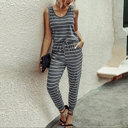  Love Kuza Stripe & Stroll Jumpsuit