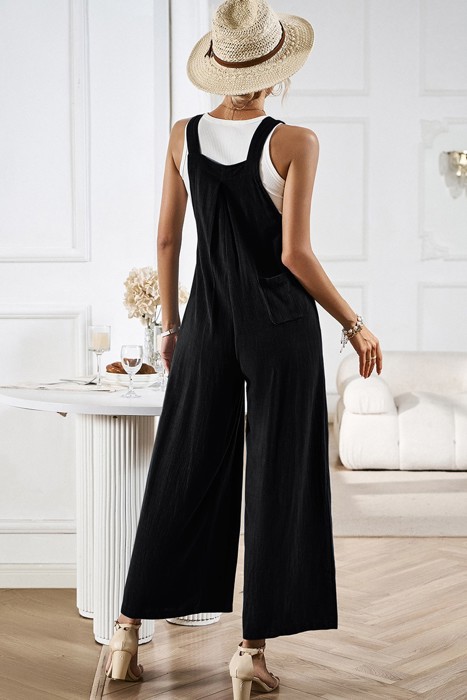 Love Kuza Wanderlight Wide-Leg Overall Jumpsuit