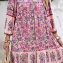  Love Kuza Vintage Boho Petals Dress