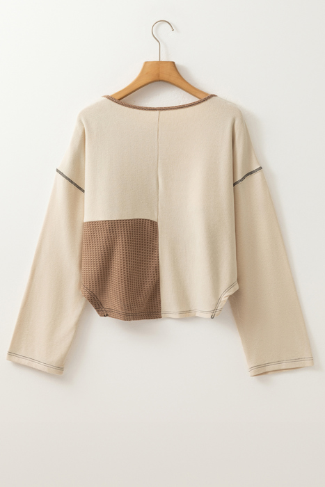 Love Kuza - Autumn Patchwork Henley