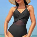  Love Kuza Tidal Mesh One-Piece