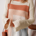  Love Kuza - Sunset Glow Crochet Pullover