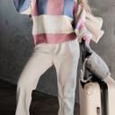  Love Kuza Colorblock Harmony Sweater