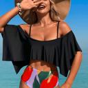  Love Kuza Ruffle Tide Bikini Set