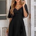  Love Kuza Silky Sweetheart Ruffle Dress