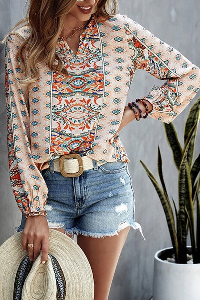 Love Kuza Boho Breeze Blouse