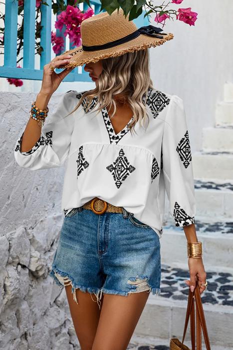 Love Kuza Casablanca Whisper Top