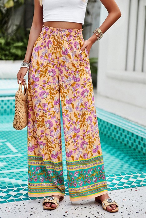 Love Kuza Bloomtrail Palazzo Pants
