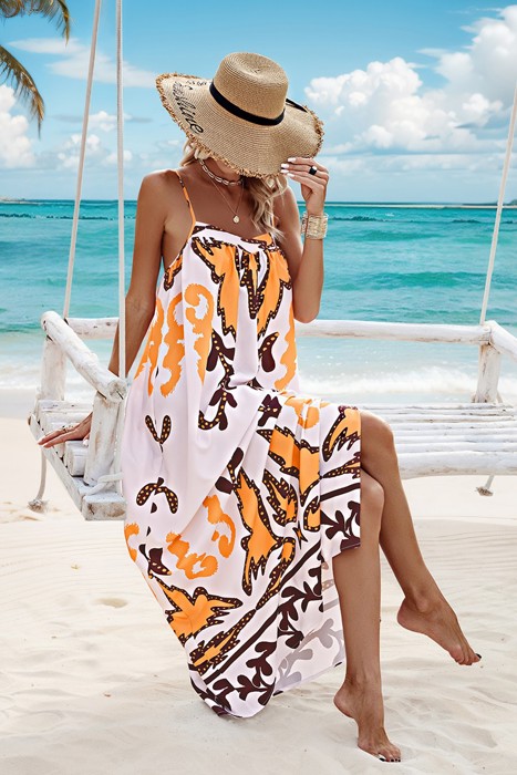 Love Kuza Sunflare Escape Dress