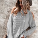  Love Kuza Open Shoulder Twist Sweater