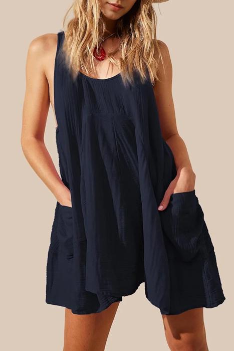 Love Kuza Breezy Backtie Coverup Tunic Dress