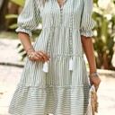  Love Kuza Sunstripe Tier Dress