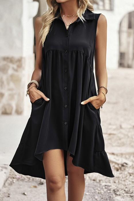 Love Kuza Breezy Tier Shirt Dress