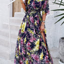  Love Kuza Garden Glow Maxi Wrap Dress