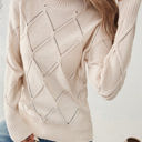  Love Kuza Diamond Twist Knit Pullover