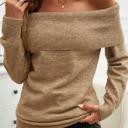  Love Kuza Chic Foldover Knit Top