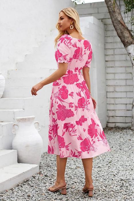 SALE!   - Size L - only - Love Kuza Melody Blossoms Tiered Dress