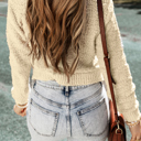  Love Kuza - Bouclé Bliss Pearl Cardigan