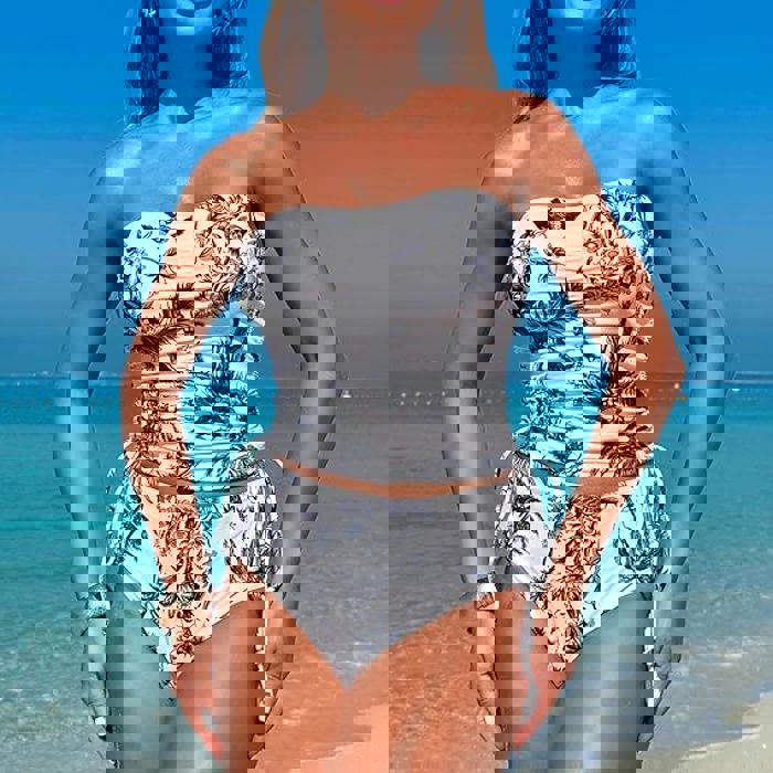 Love Kuza Monochrome Muse Bikini Set
