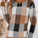  Love Kuza Checkmate Light Knitted Sweater