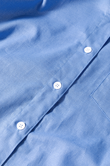 Love Kuza - Seaside Linen Blend Button-Down