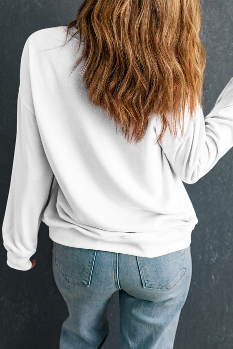 Love Kuza - Retro Santa Sparkle Sweatshirt