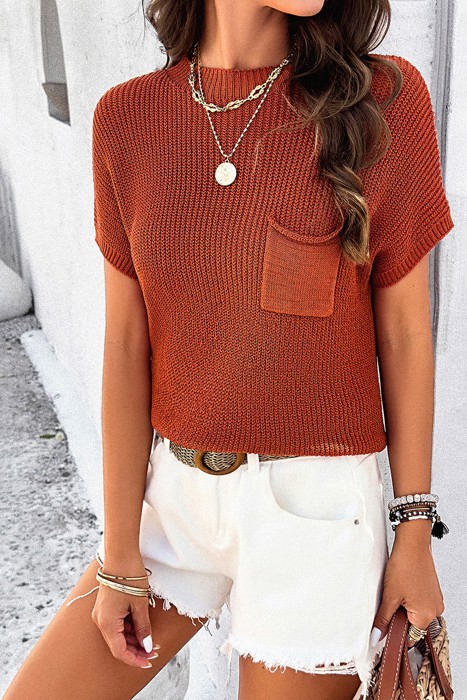 Love Kuza Off Duty Knit Top